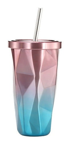 Double Layer Stainless Steel Premium Straw Cup 10