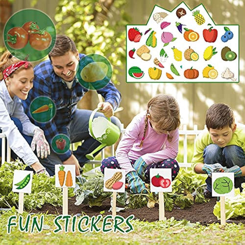 Qtioucp - 16 Piece Gardening Tool Set for Kids 3