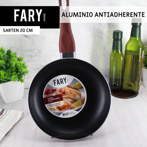 Fary Home 20 Cm Non-Stick Aluminum Frying Pan 2