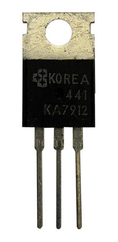 Kit 2 Pçs C.i. Ua7812 + 3 Pçs Ka 7912 Metalico 0