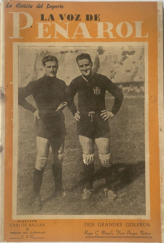 La Voz De Peñarol Nº 58, Carlos Balsan 1946 Fútbol Z4p1 0