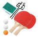 Set Ping Pong: 2 Paletas + 3 Pelotas + Red + 2 Soportes 0