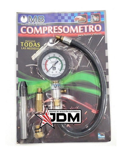 Compresometro Autos Y Motos Profesional Mb - Ind Argentina 0