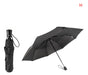 Lefran Short Automatic Black Umbrella with Reinforced Ribs 805 1