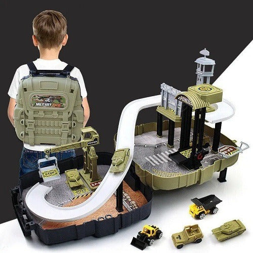 Deluxe Military War Battleground Toy Set for Children 3-7 Years 1