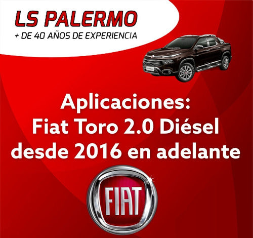 Fiat Kit Service Toro 2.0 Diesel 4 Filters + 5L Oil 5W30 6