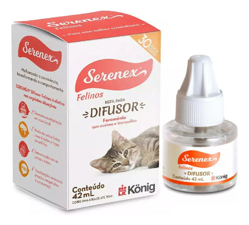 Serenex Felinos Refil Para Difusor 42ml 0