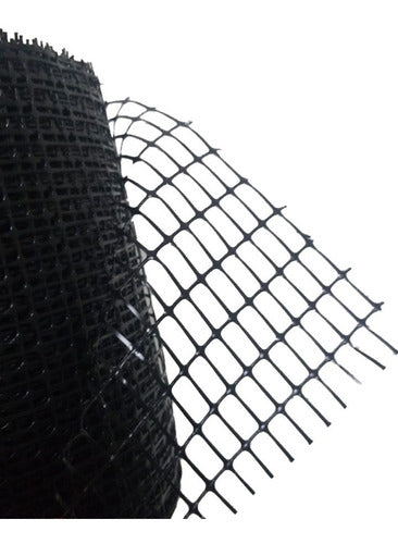 Solyón Black PVC Mesh Fencing 1x30 Mt for Balcony / Enclosure 1