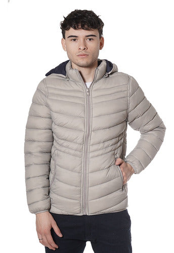 Forever Young Inflatable Reversible Winter Jacket Men H47 R 0