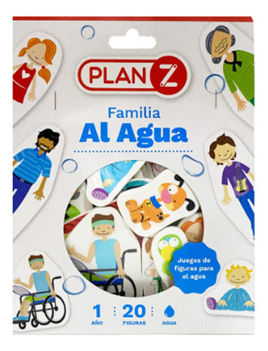 Familia Al Agua Para Jugar En La Bañera 20 Piezas 0