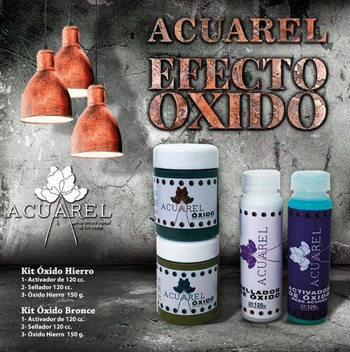 Acuarel Oxide Effect Bronze/Iron 3 Components Set 7