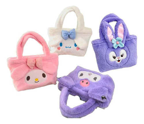 Cute Plush Bags My Melody, Kuromi, Cinnamoroll 0