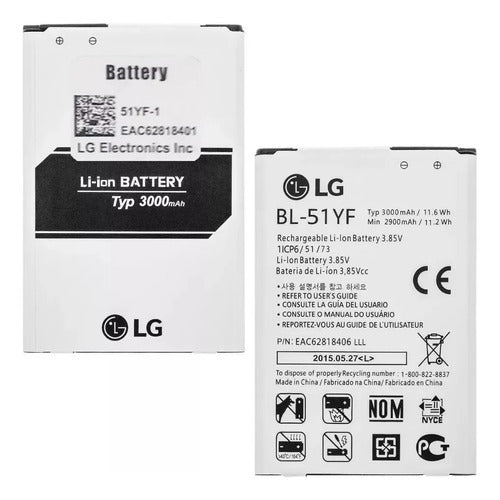 LG G4 - G4 Stylus Original Battery Warranty 1