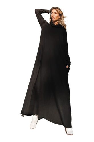 Al-Aniz Thick Morley Dress with Super Spacious Pockets 0