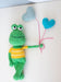 Crochet Knitted Amigurumi Frog 2