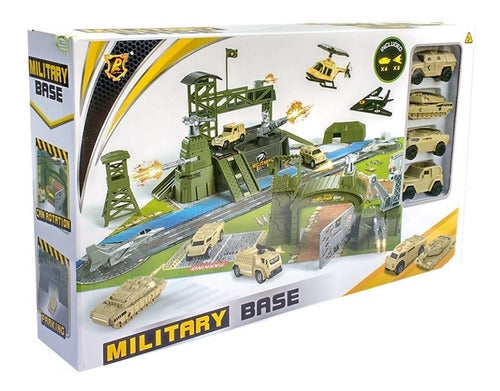 Special Forces Air Combat Fighter Planes with Military Base Playset 0