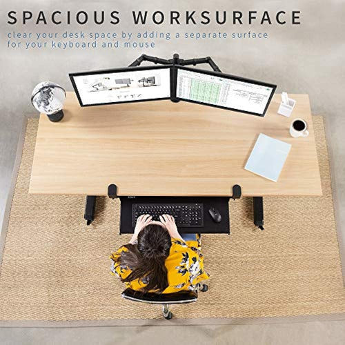 VIVO Large Under-Desk Keyboard Tray Extra 1