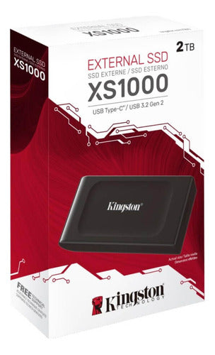 Kingston Ssd Solido Externo 2tb Usb 3.2 Sxs1000/2000g Tranza 1