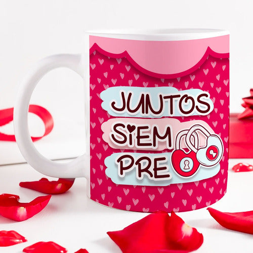 Plantillas Tazas San Valentín/ Enamorados Sublimación/ 6