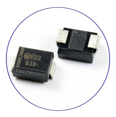 Texas Instruments TPS54260 + ON Semiconductor 2 MBRS360BT3G Schottky Diodes Combo 2