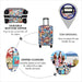 Funda Para Valija Explore Land Landmark Sticker - M 2