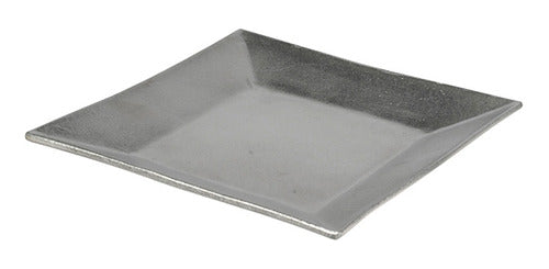 La Vaca Tuerta Square Aluminum Plate - 24 cm 3