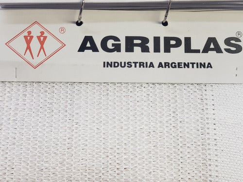 Agriplas Media Sombra 80% Super Reinforced White 2.10 X 50 Meters 0