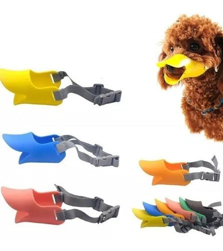 Flexible Silicone Duck Type Dog Muzzle - Once 8