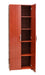 Brown 2-Door 5-Shelf Bookcase 1