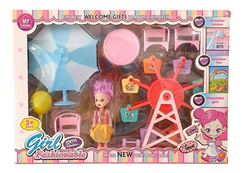 Girl Playset with Doll and Accessories 0