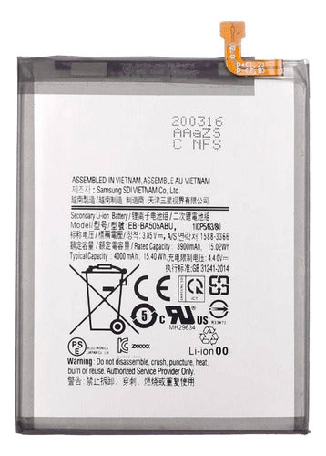 Battery for Samsung A20 A30 A50 A30s EB-BA505ABU Warranty 0