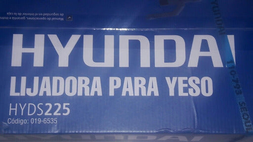 Hyundai Lijadora Para Yeso Con Aspiradora Por Día O Más 1