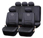 AUTOPLUS Accessories Ecocuero Seat Covers Nissan + Carpet Set + Gifts 1