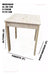 Diverso Solid Pine Wood Dining Table 70x70x80cm 1