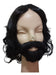 La Parti Wigs! Black Wig and Beard Set 0