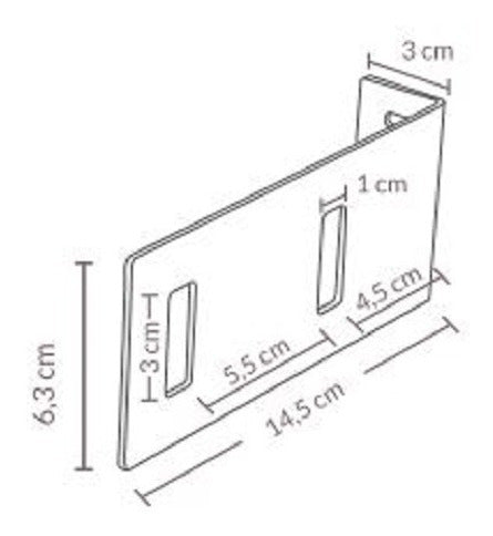 Temacasa Double Rectangular Curtain Rod 2m for Tab Top Curtains 1