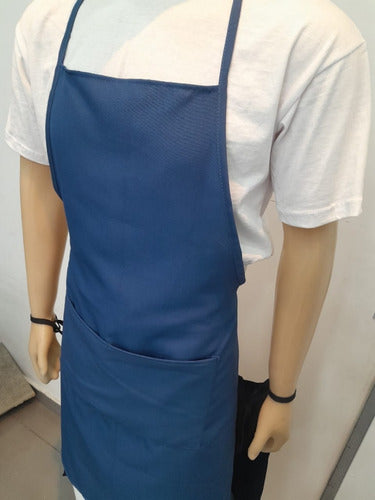 Gastronomic Kitchen Apron with Pocket, Stain-Resistant 64