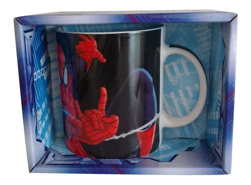 Cresko Taza Ceramica En Caja Spiderman Ts747 0