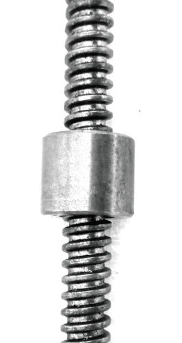 Varilla Rosca Trapezoidal Acme Cuadrada 5/8-4h Con 1 Tuerca 0