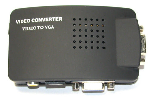 Conversor S-video A Vga, Rca A Vga,  Pip Dvr A Monitor Gtia 1