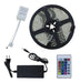 RGB 5050 LED Strip Kit for Outdoor with 3A Power Supply and Remote Control 2