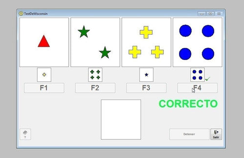 Test Clasificación De Tarjetas De Wisconsin 4