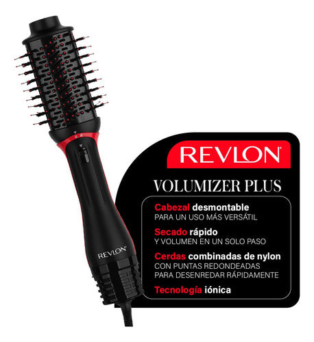 Cepillo Secador Voluminizador De Cabello Revlon One-step 3