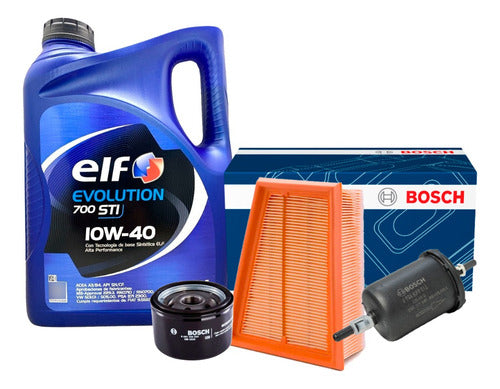 Kit Filtros + Aceite 4l Castrol 10w40 Renault Oroch 1.6 16v 0