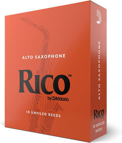 Rico Saxophone Reeds Strength 1.5 Pack of 10 0