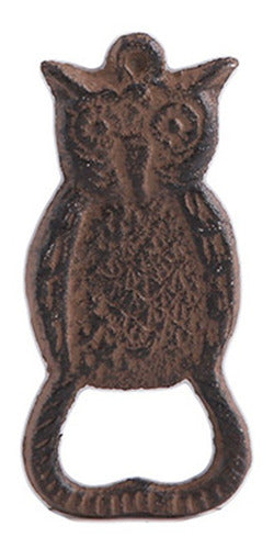 Okko Owl Design Cast Iron Beer Bottle Opener 0