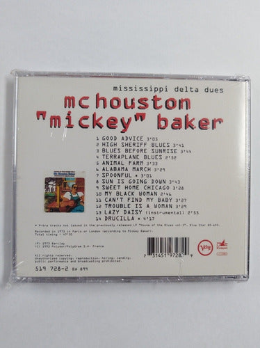 Mc Houston Mickey Baker Mississippi Delta Blues 1