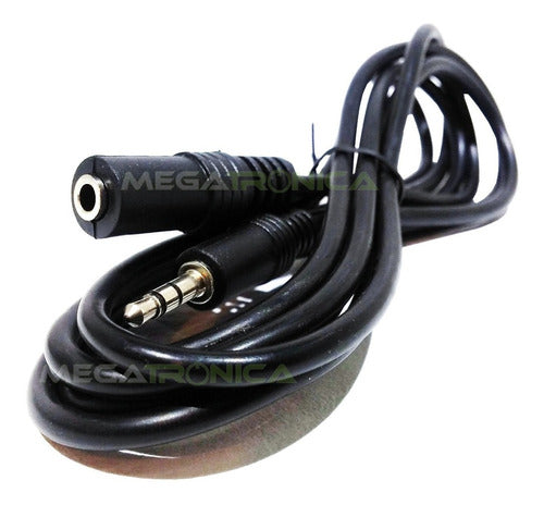 Vt Mini Plug 3.5mm Male to Female Extension Cable 2m 0