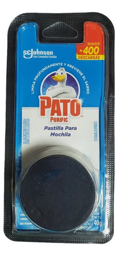 Pato Purific Pastilla Para Mochila X 40 Gr X 2 Un 0