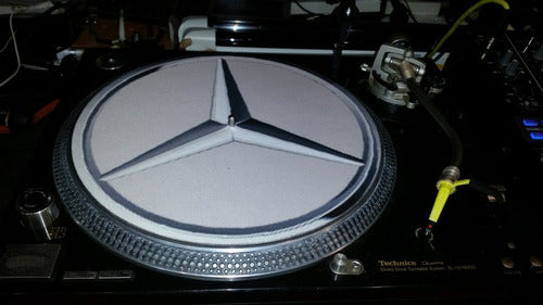 Mercedes Benz Logo Slipmat Paño Suave Espuma Excelente 7